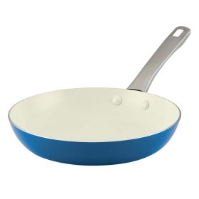 NEW Farberware Vibrance 10 inch Ceramic Frying Pan, Blue