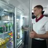 ORIKOOL Commercial Double Glass Door Merchandiser Freezer 1266L Restaurant Freezer ETL Commercial Freezers