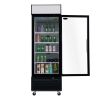 ORIKOOL Commercial Single Glass Door Merchandising Refrigerator 546L Restaurant Refrigerators ETL Commercial Refrigerators