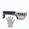 4 in 1 Knife Sharpener with Glove