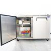 ORIKOOL Commercial 48" Undercounter Freezer 11.1 Cu. Ft. Double Door Stainless Steel Commercial Freezer