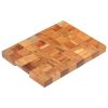 Chopping Board 15.7"x11.8"x1.5" Solid Acacia Wood