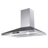 30 inch Range Hood Wall Mounted 450 CFM Touch Panel Kitchen Stainless Steel Vented