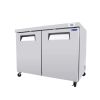 ORIKOOL Commercial 48" Undercounter Freezer 11.1 Cu. Ft. Double Door Stainless Steel Commercial Freezer