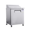 ORIKOOL Commercial Stainless Steel Sandwich Salad Prep Table Refrigerator 29" 1 Door 7.6 cu.ft Commercial Refrigerator Restaurant Refrigerator