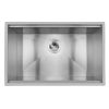 30 Inch Workstation Ledge kitchen Sink Undermount 304 Stainless Steel Single Bowl R10 Tight Radius Sink