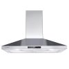 30 inch Range Hood Wall Mounted 450 CFM Touch Panel Kitchen Stainless Steel Vented