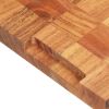 Chopping Board 19.7"x13.4"x1.5" Solid Wood Acacia