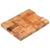 Chopping Board 15.7"x11.8"x1.5" Solid Acacia Wood