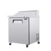 ORIKOOL Commercial Stainless Steel Sandwich Salad Prep Table Refrigerator 29" 1 Door 7.6 cu.ft Commercial Refrigerator Restaurant Refrigerator