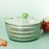 Vegetable Fruit or Salad Useful Multifunctional Household Quick Dryer Basket Shaker Plastic Kitchen Tool Spinner