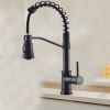 Touchless Sensor Commercial Style Pull-Down Single Handle Kitchen Faucet