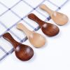 4Pcs Mini Wooden Spoons; Kitchen