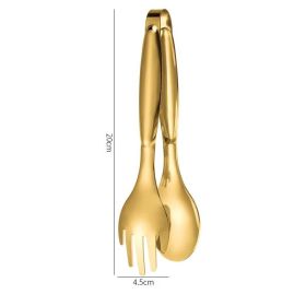 Stainless Steel Thickened Kitchen Buffet Clip (Option: Gold 201)